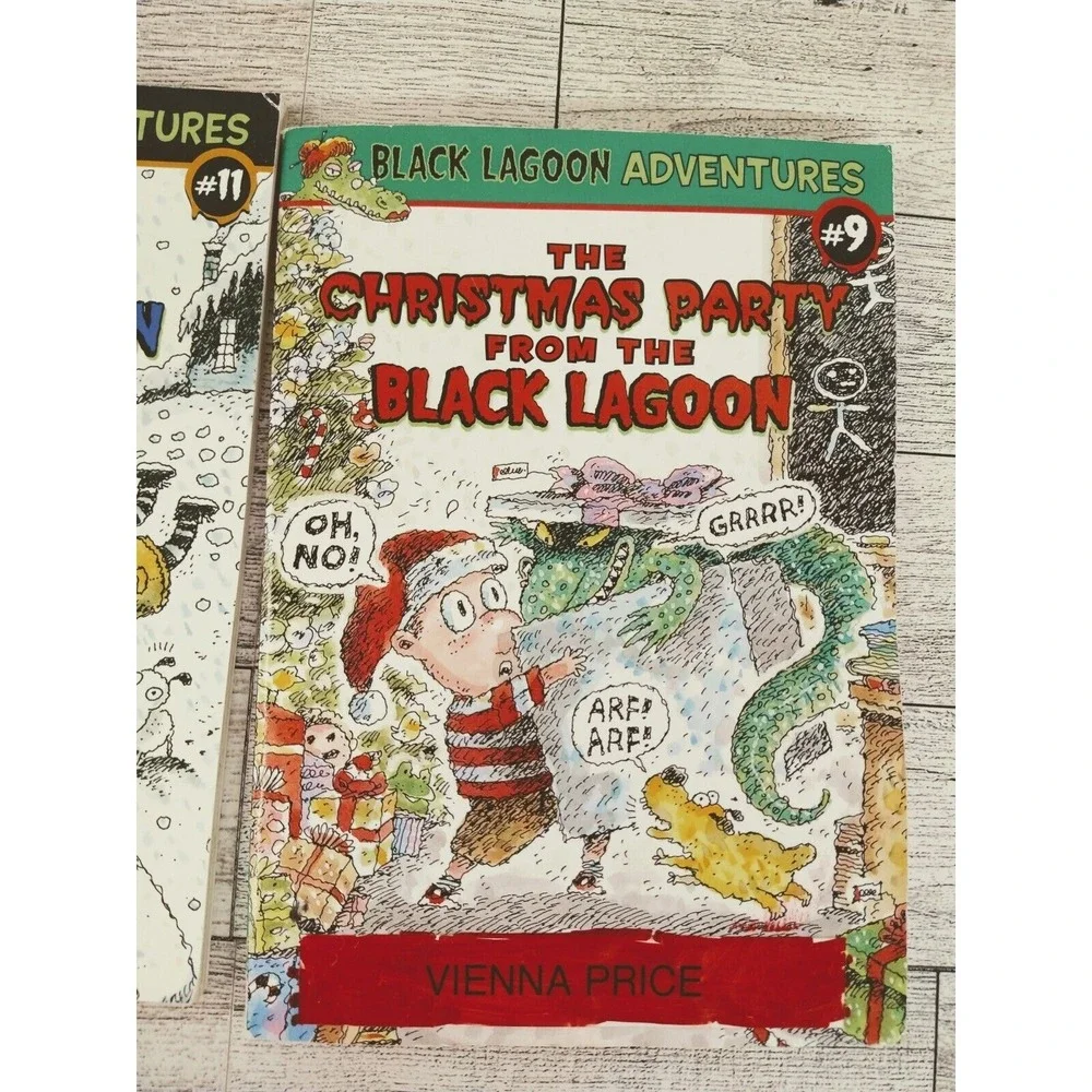 Black Lagoon Adventure Lot of 3 2000s Paperback Mike Thaler Scholastic kid humor